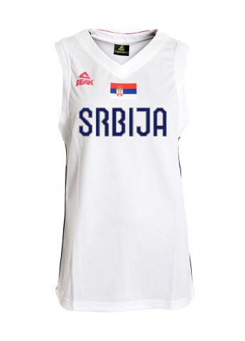 Komplet novi beli ženski dres i šorc